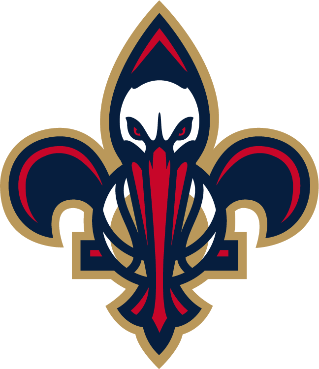 New Orleans Pelicans 2013-Pres Secondary Logo fabric transfer